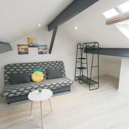 Atypique T1 Duplex - Wifi .parking .proche .gare *