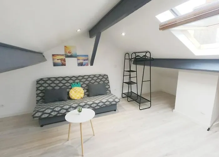 Atypique T1 Duplex - Wifi .parking .proche .gare *